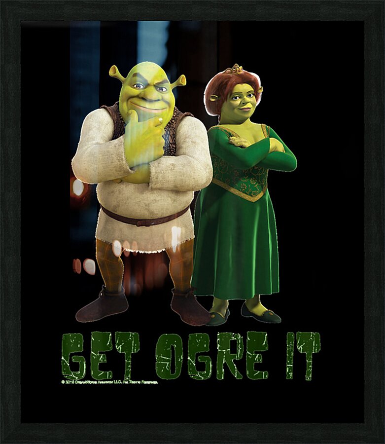 Shrek 42 Picture Frame print