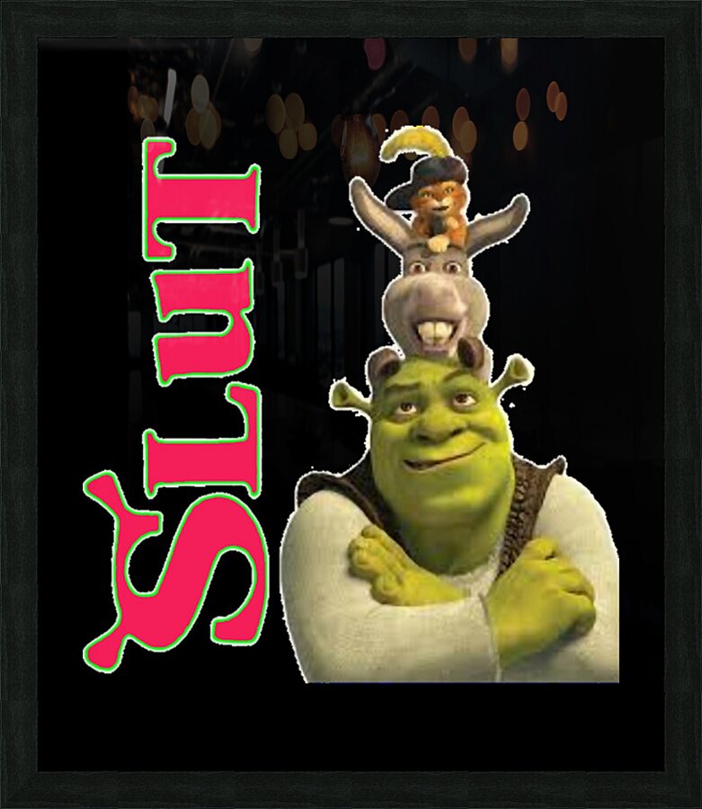Shrek 43 Picture Frame print