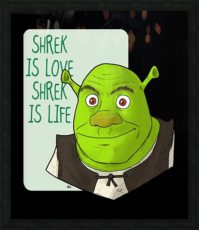 Shrek 44 Picture Frame print