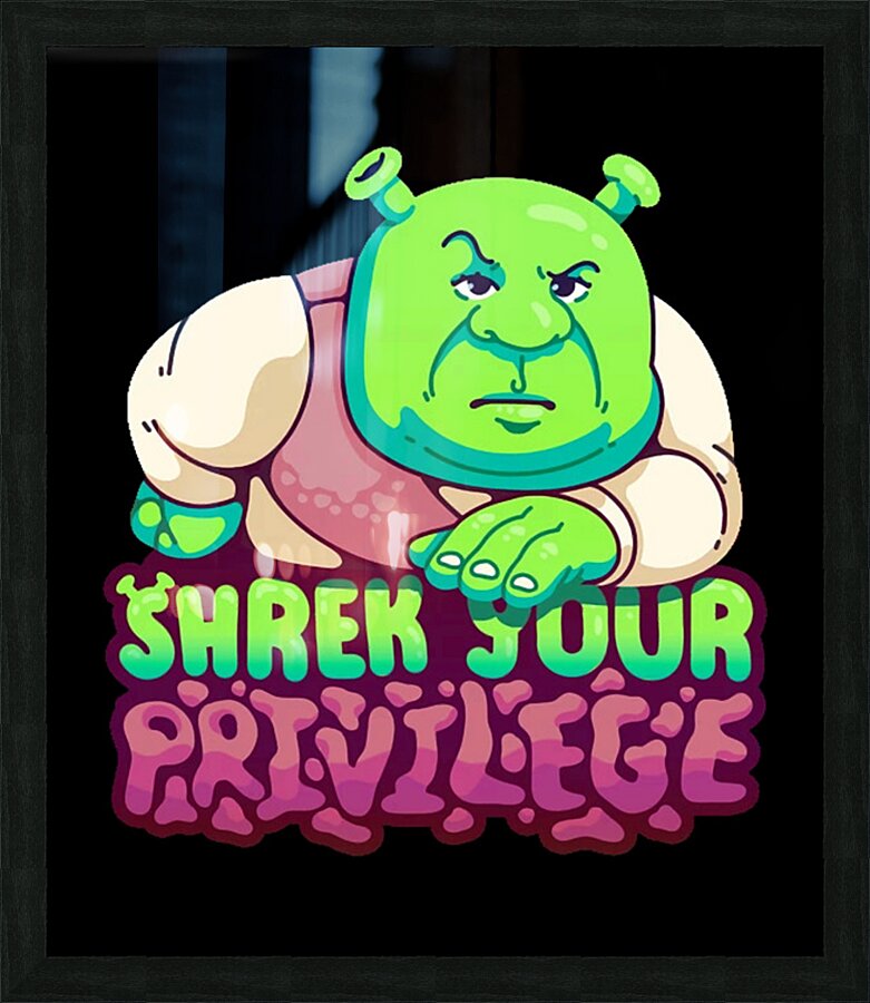 Shrek 48 Picture Frame print