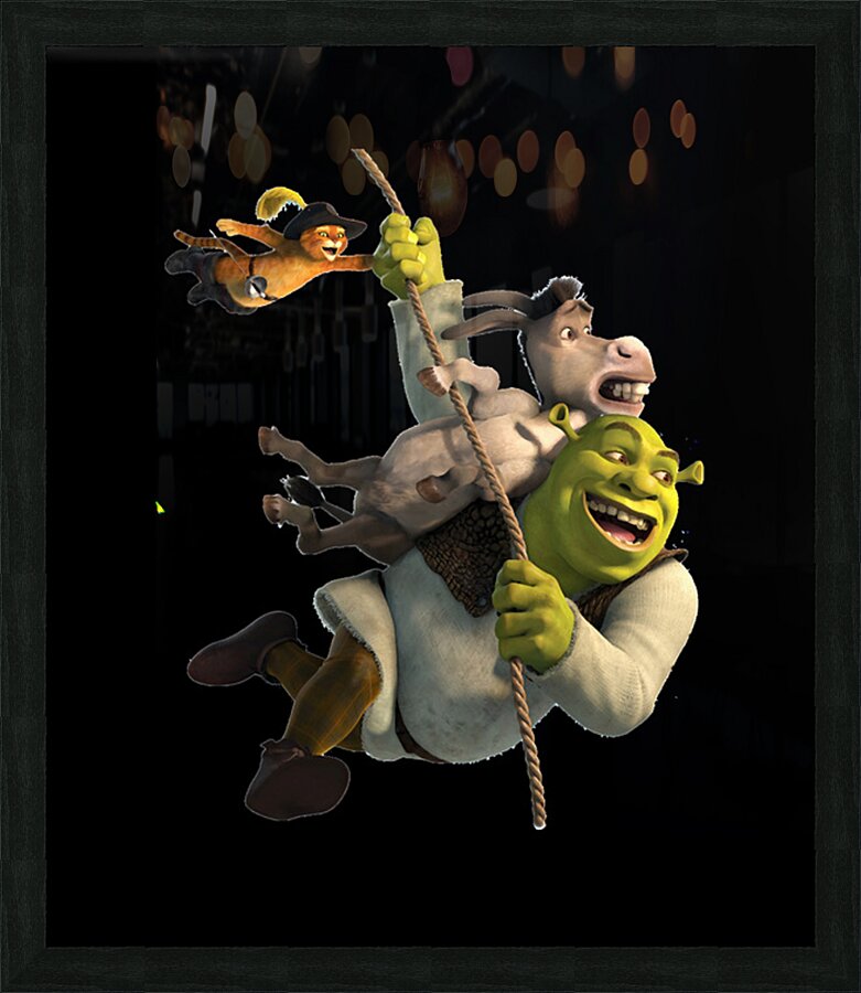 Shrek 49 Picture Frame print