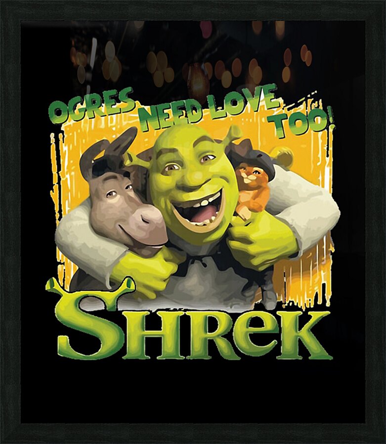 Shrek 51 Picture Frame print