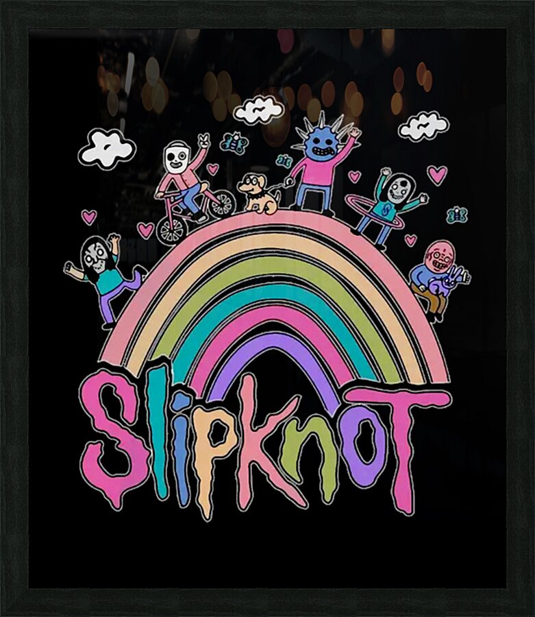 Slipknot 3 Picture Frame print