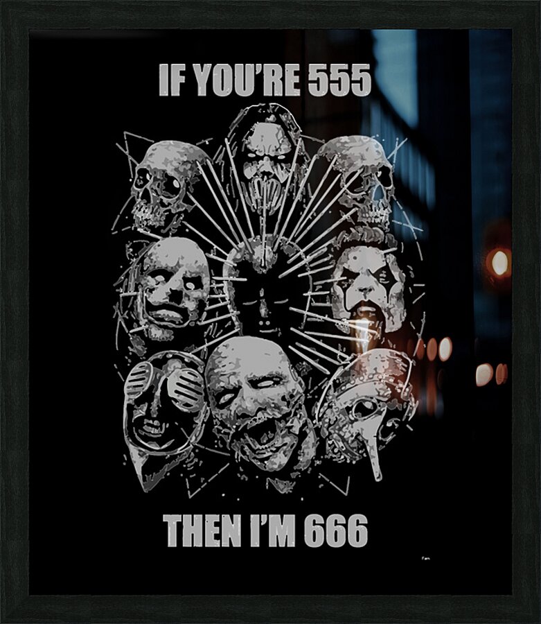Slipknot 7 Picture Frame print