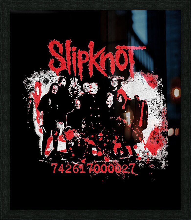 Slipknot 8 Picture Frame print