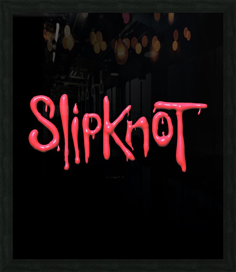 Slipknot 9 Picture Frame print