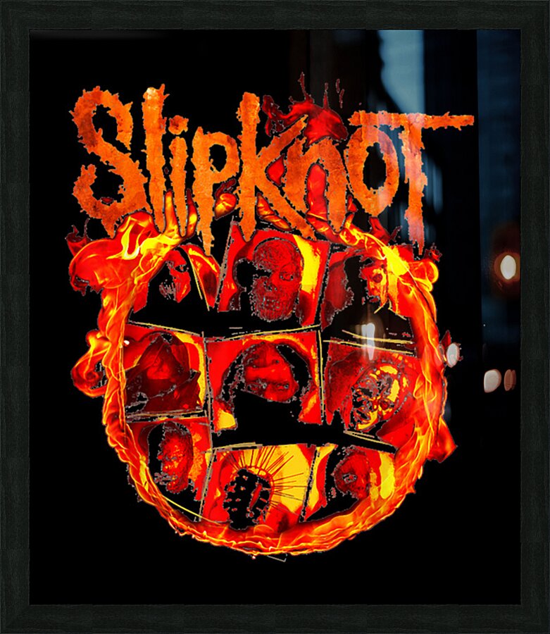 Slipknot 10 Picture Frame print