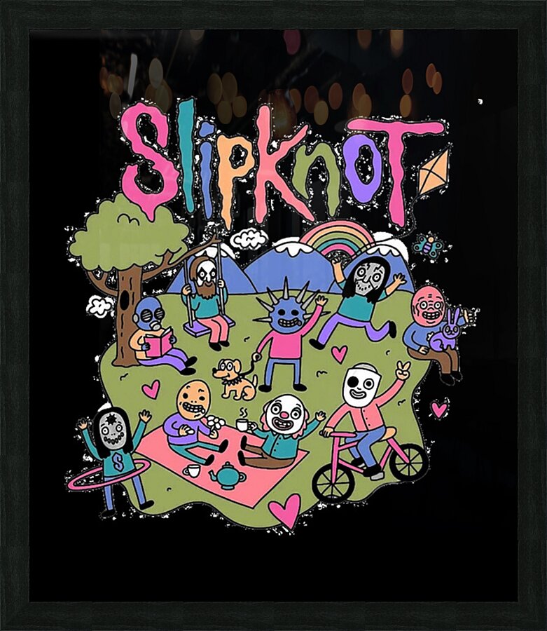 Slipknot 11 Picture Frame print