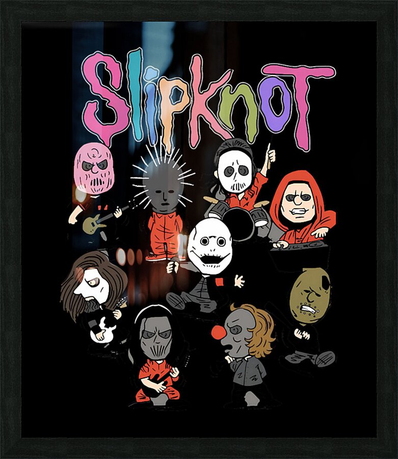 Slipknot 12 Picture Frame print