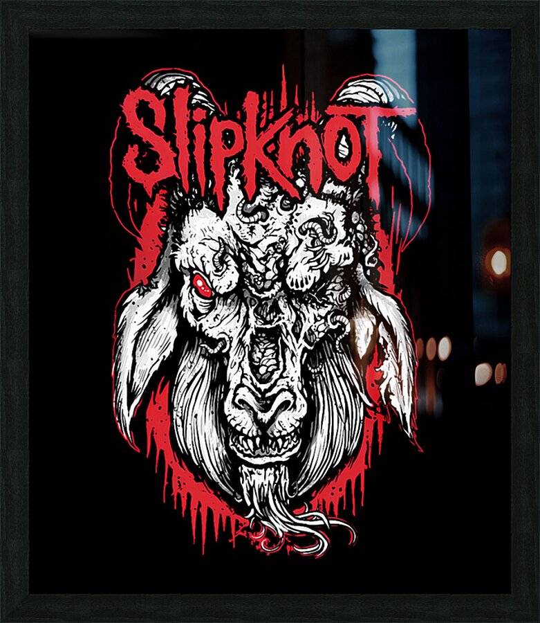 Slipknot 14 Picture Frame print