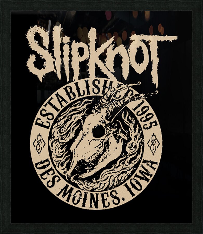 Slipknot 16 Picture Frame print