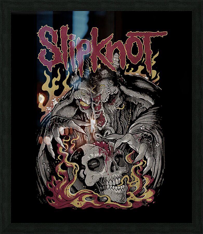 Slipknot 18 Picture Frame print