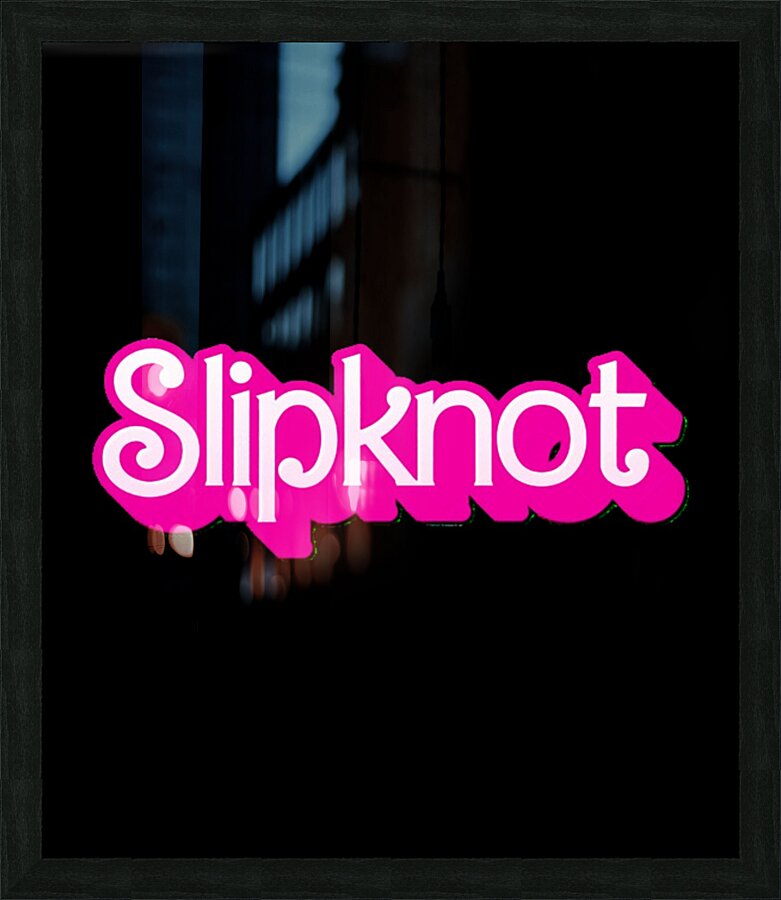 Slipknot 19 Picture Frame print