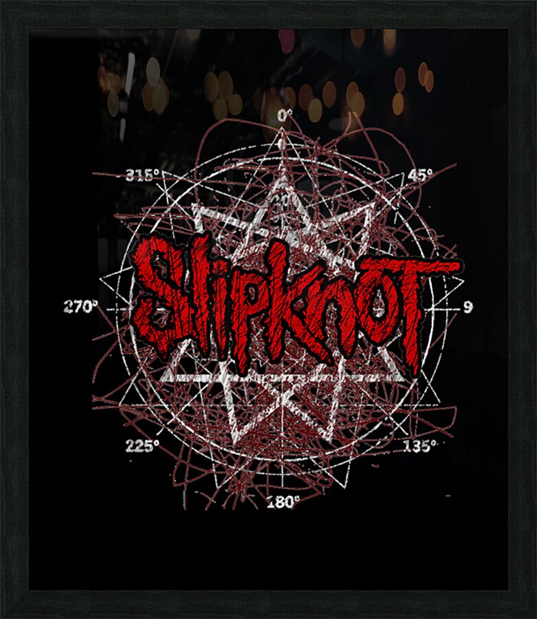 Slipknot 20 Picture Frame print