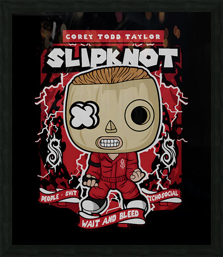 Slipknot 24 Picture Frame print