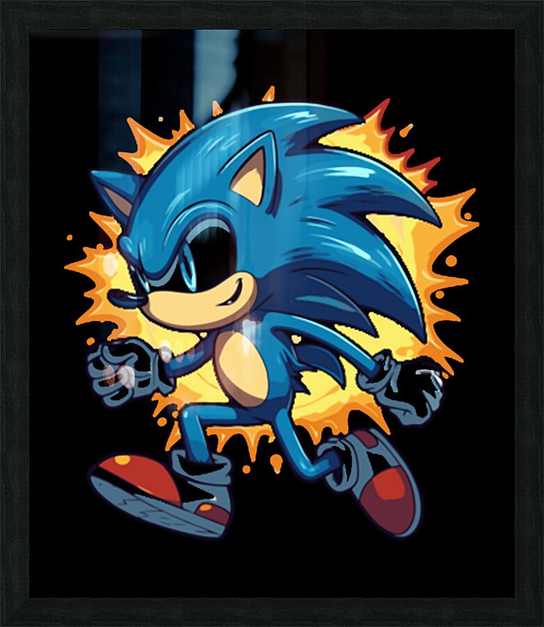 Sonic 3 Picture Frame print