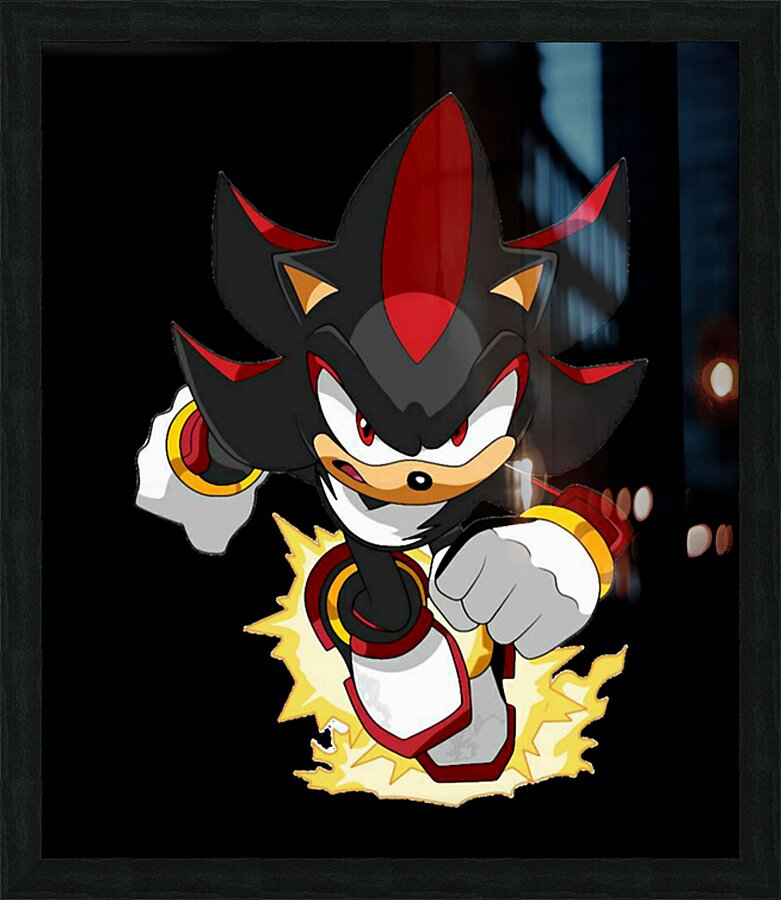 Sonic 4 Picture Frame print