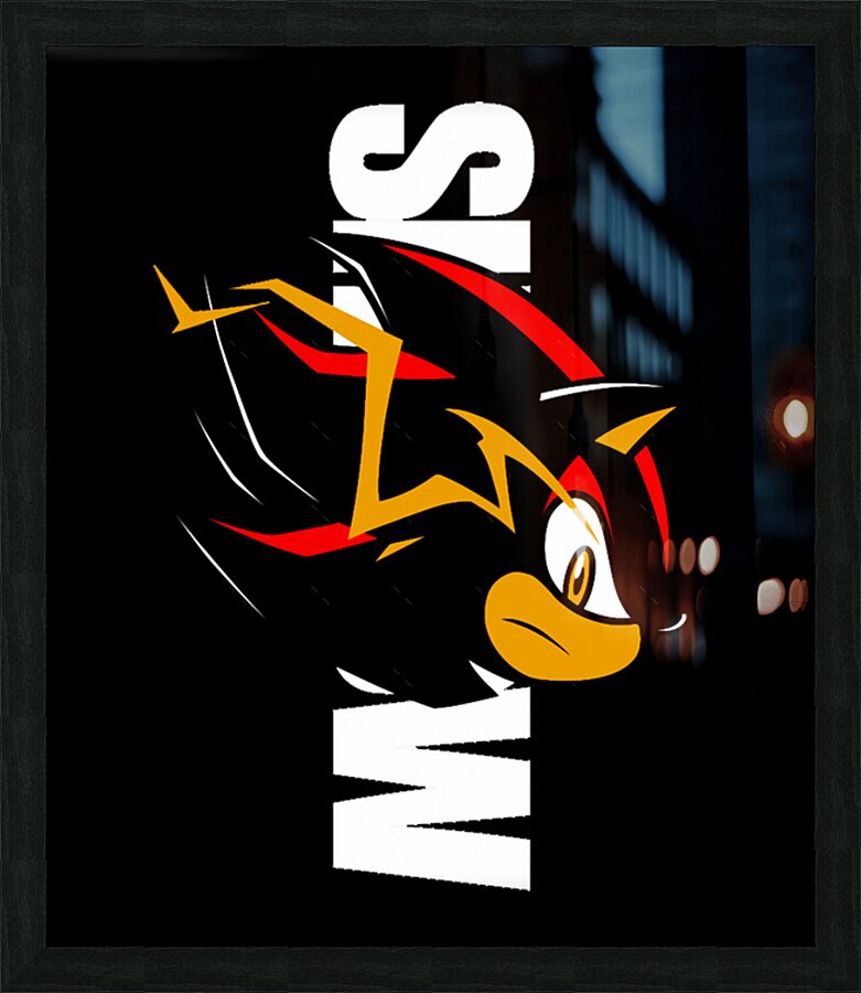 Sonic 14 Picture Frame print