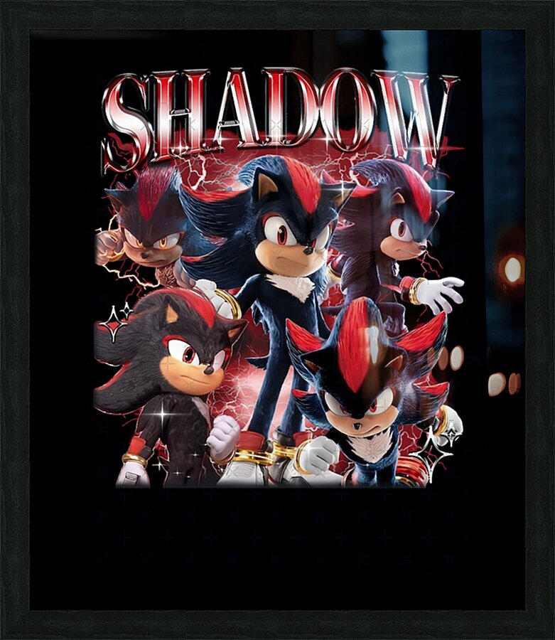 Sonic 16 Picture Frame print