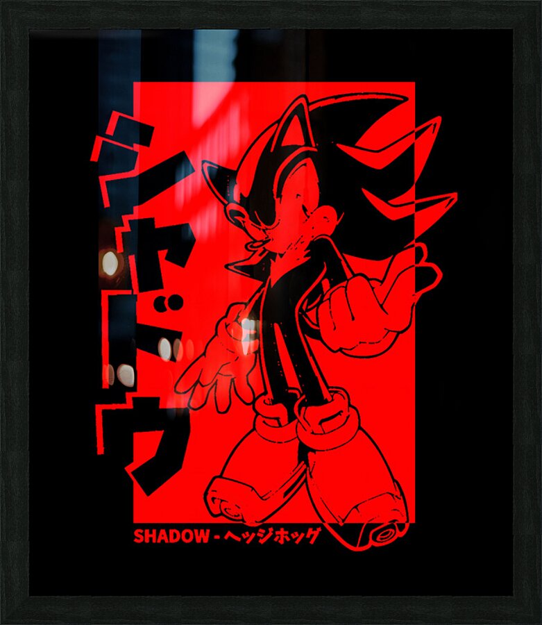 Sonic 18 Picture Frame print