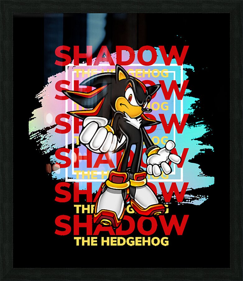 Sonic 27 Picture Frame print
