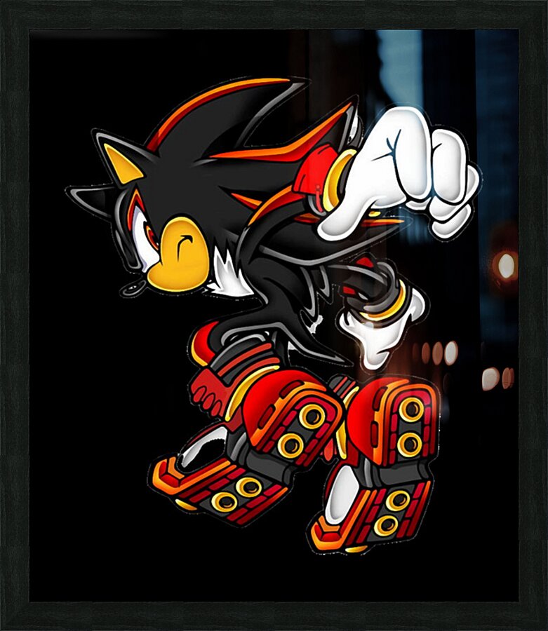 Sonic 28 Picture Frame print