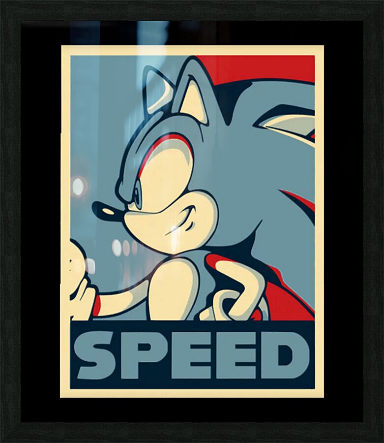 Sonic 31 Picture Frame print