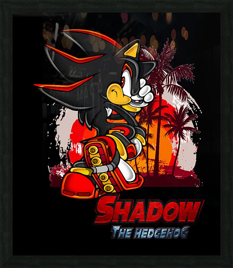 Sonic 33 Picture Frame print
