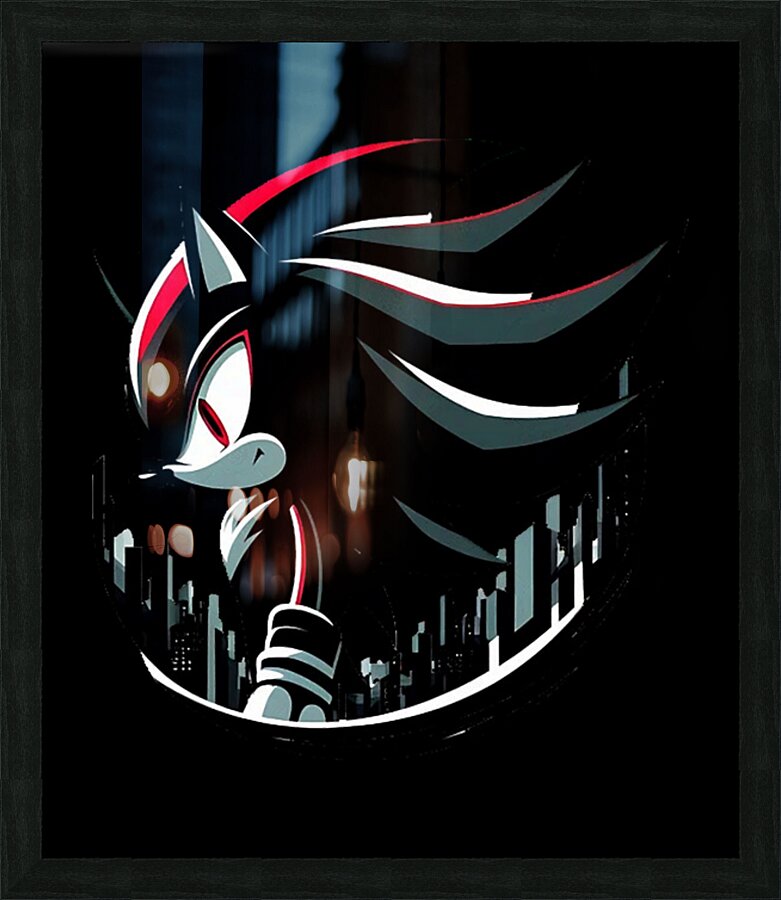 Sonic 34 Picture Frame print