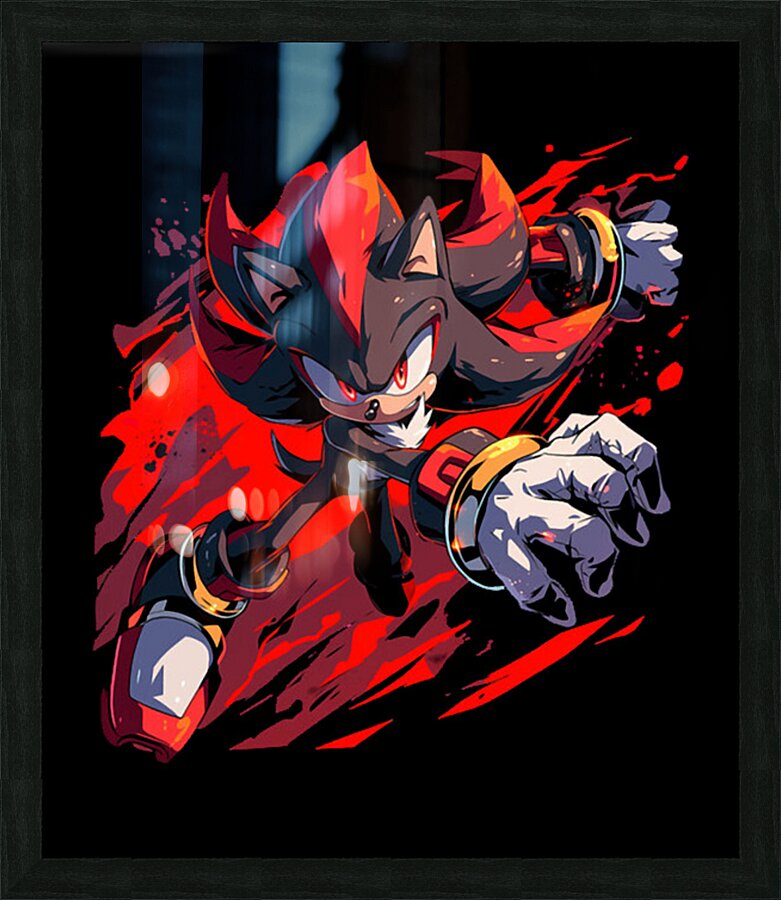 Sonic 35 Picture Frame print