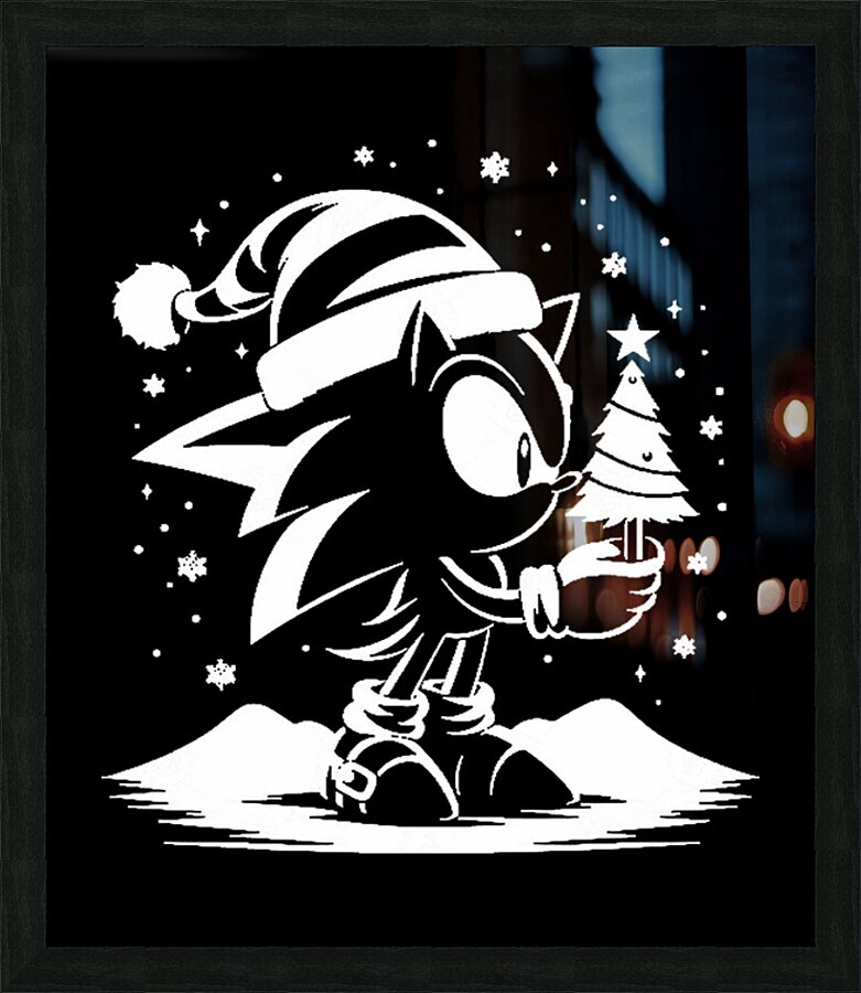 Sonic 46 Picture Frame print