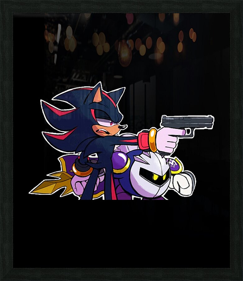 Sonic 49 Picture Frame print