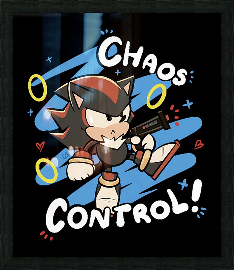 Sonic 51 Picture Frame print