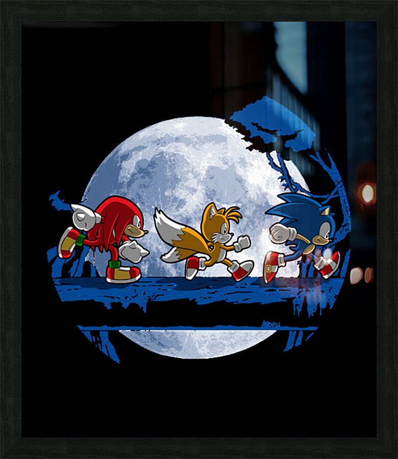 Sonic 53 Picture Frame print