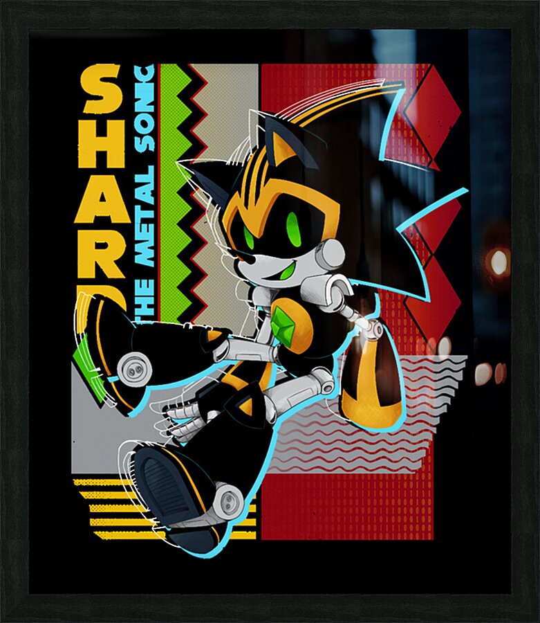 Sonic 62 Picture Frame print