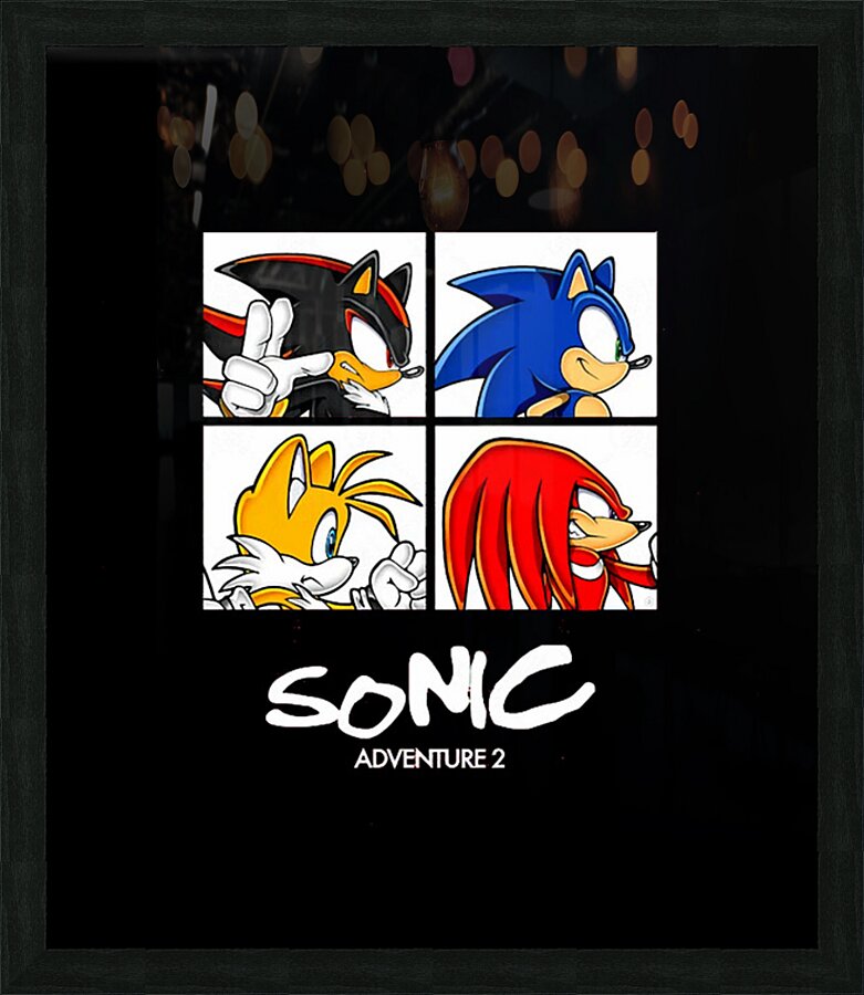 Sonic 63 Picture Frame print