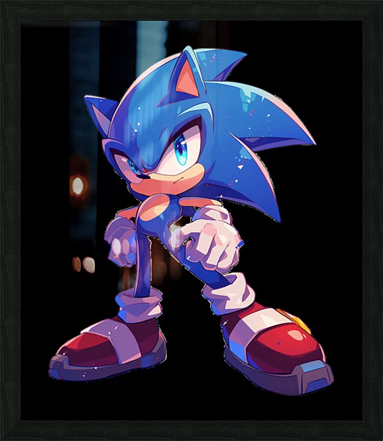 Sonic 3 Picture Frame print