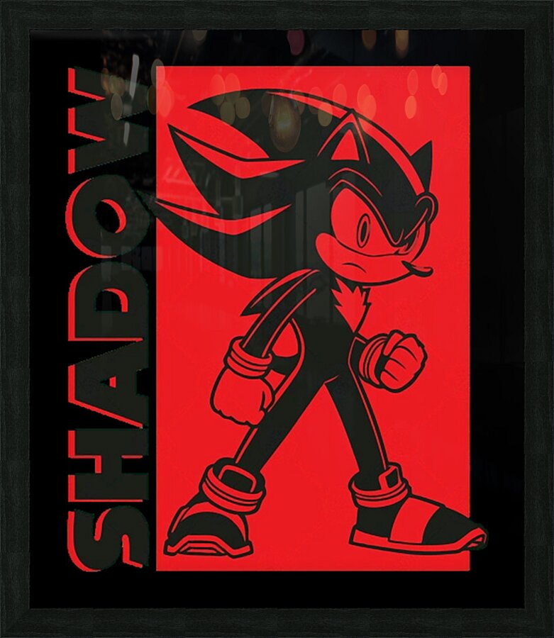 Sonic 21 Picture Frame print