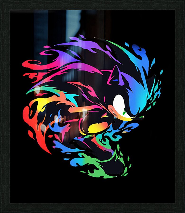 Sonic 29 Picture Frame print