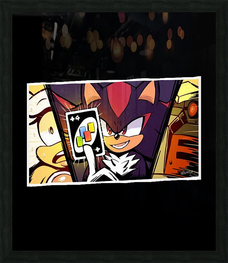 Sonic 38 Picture Frame print