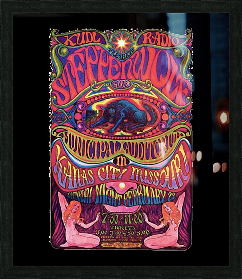 Steppenwolf 2 Picture Frame print