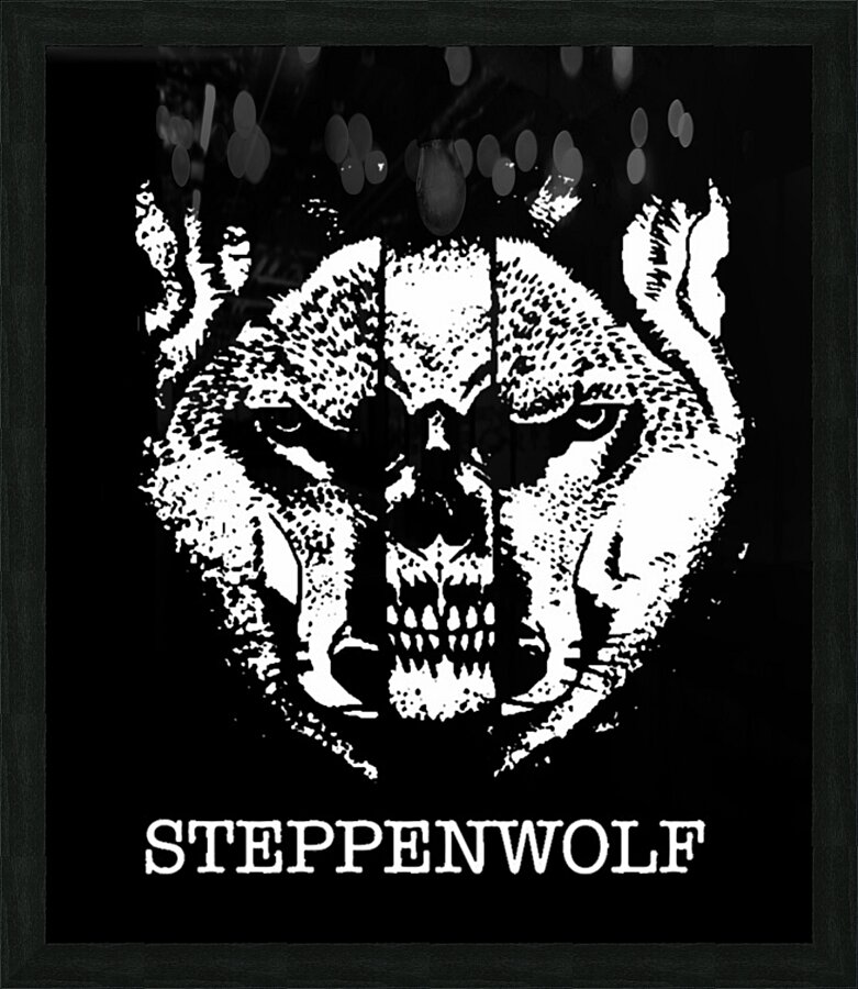 Steppenwolf 6 Picture Frame print