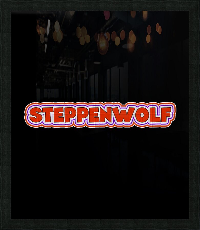 Steppenwolf 33 Picture Frame print