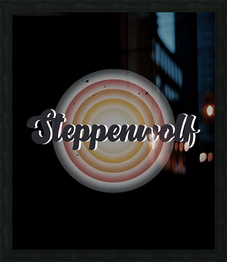Steppenwolf 39 Picture Frame print