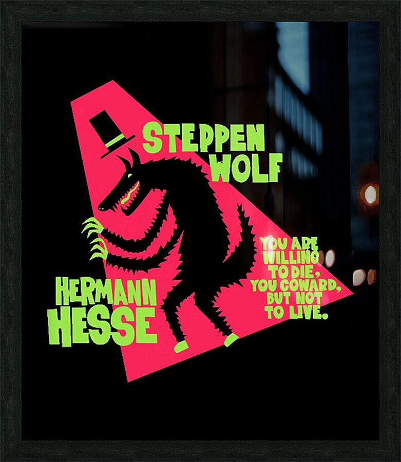 Steppenwolf 46 Picture Frame print