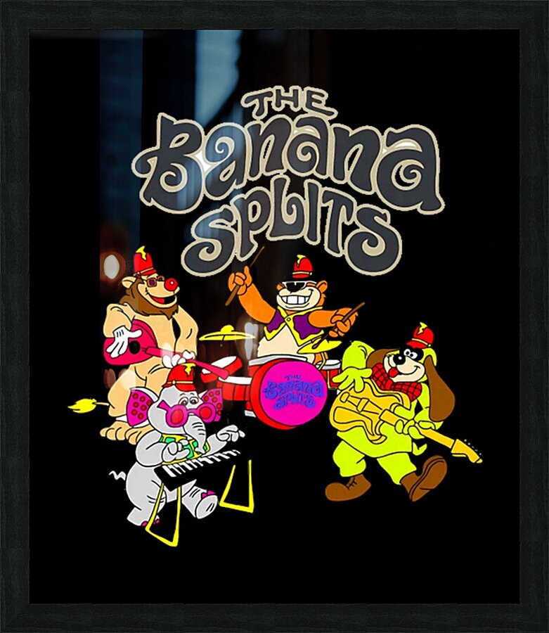 The Banana Splits 36 Picture Frame print