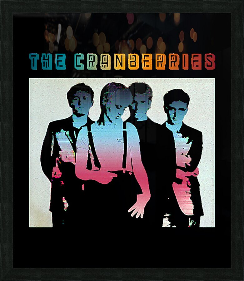 The Cranberries 7 Picture Frame print