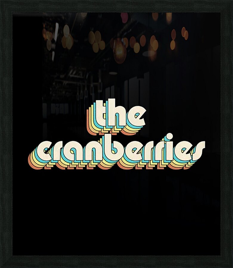 The Cranberries 37 Picture Frame print