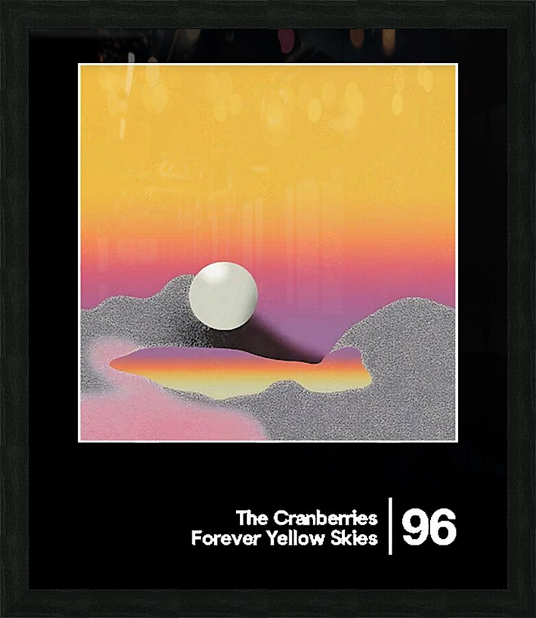 The Cranberries 47 Picture Frame print