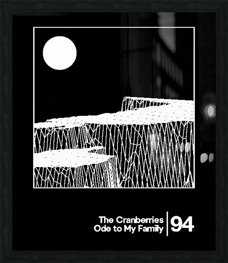 The Cranberries 49 Picture Frame print